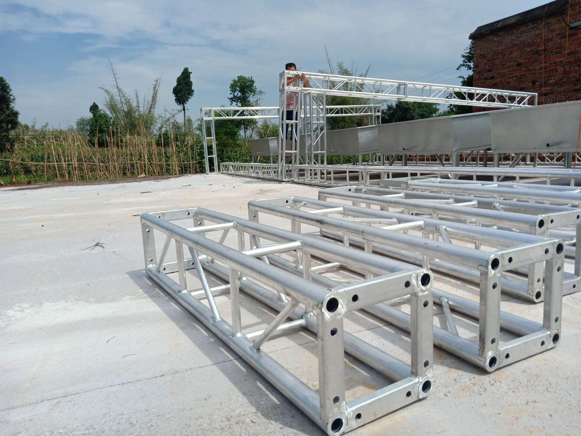 野外人工模擬降雨