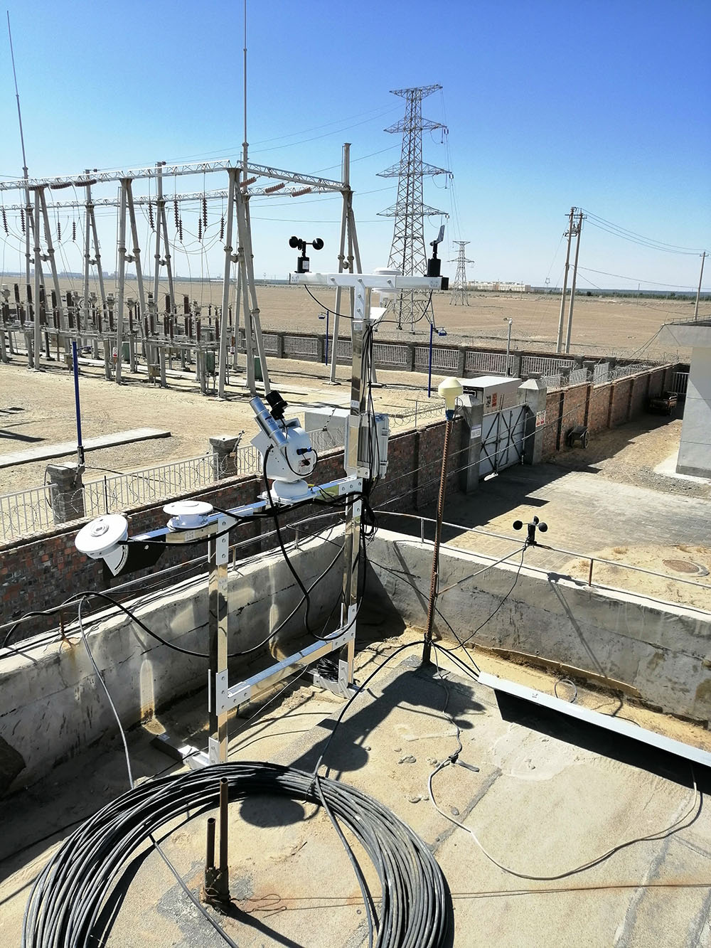 廣東光伏電站小氣象站