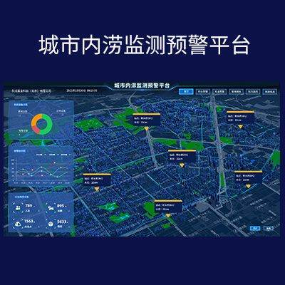 城市防汛監控預警